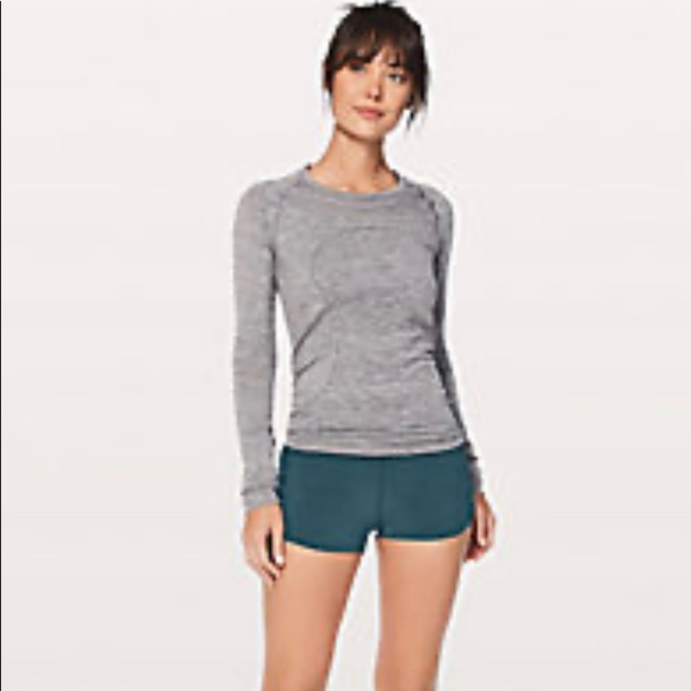 Lululemon High-Rise Speed Up Short *2.5” - Teal